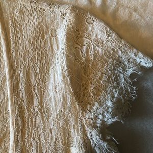 American Eagle Capped Sleeve Lace Coverup